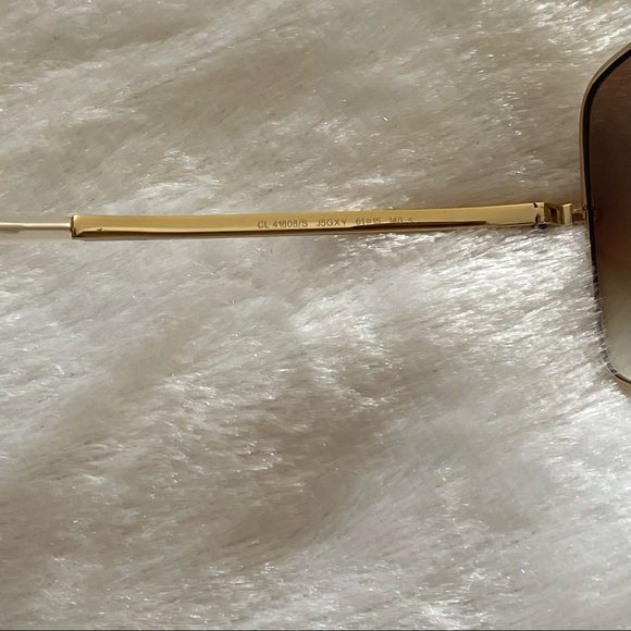 CELINE Sunglasses CL 41808/S Gold - Picture 7 of 13